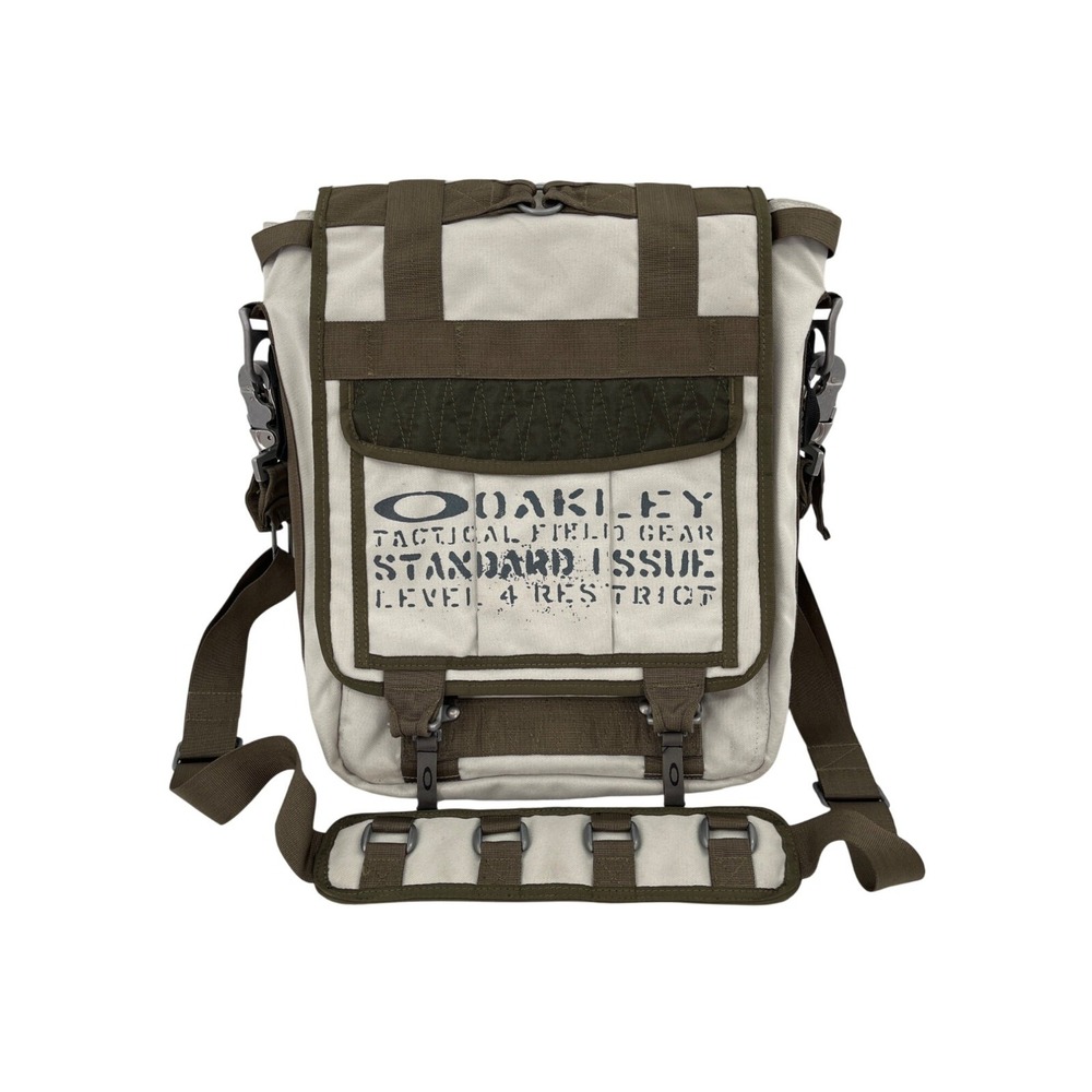 Oakley Tactical Field Gear Standard Issue Canvas Messenger‎ Bag Adjustable Strap